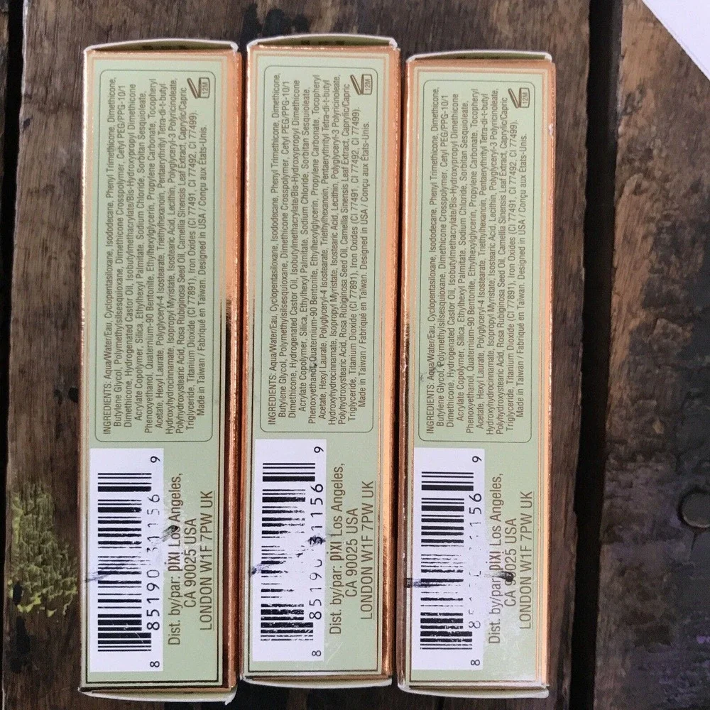Pixi by Petra Pat Away Concealing Base Espresso Correction Fluid 3 Pack 0274